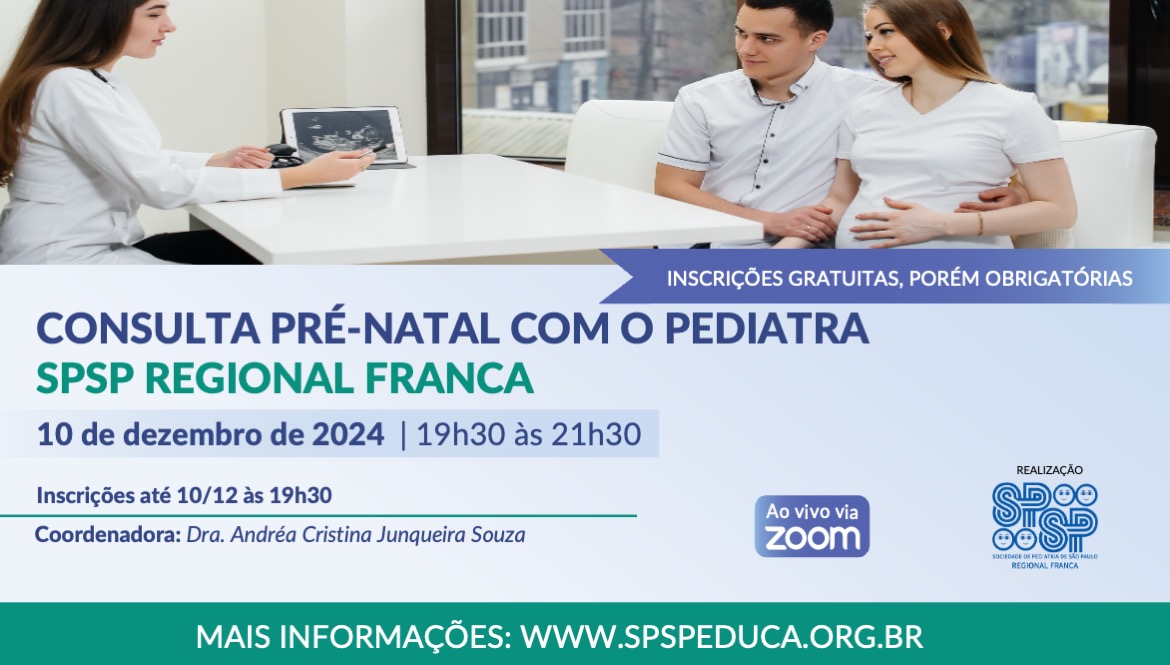 Consulta pré-natal com o Pediatra