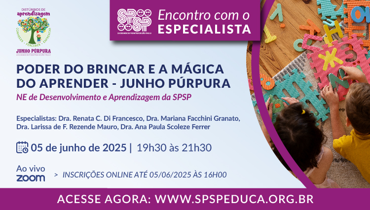 Poder do Brincar e a Mágica do Aprender - Junho Púrpura