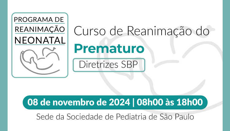 Curso de Reanimação do Prematuro na Sala de Parto - Diretrizes SBP R41/24