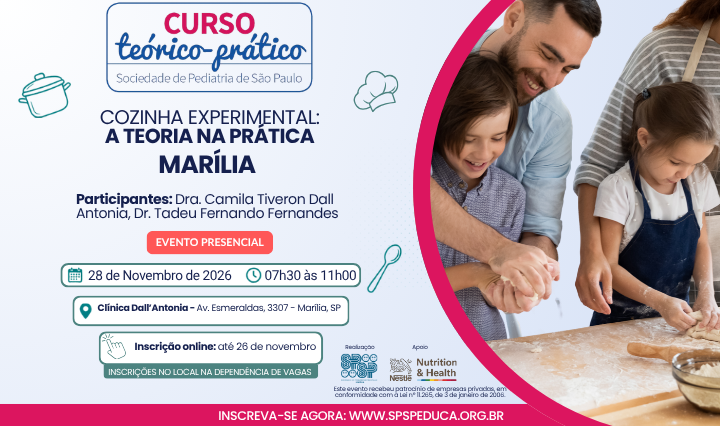 Cozinha Experimental: a teoria na prática - SPSP Marília