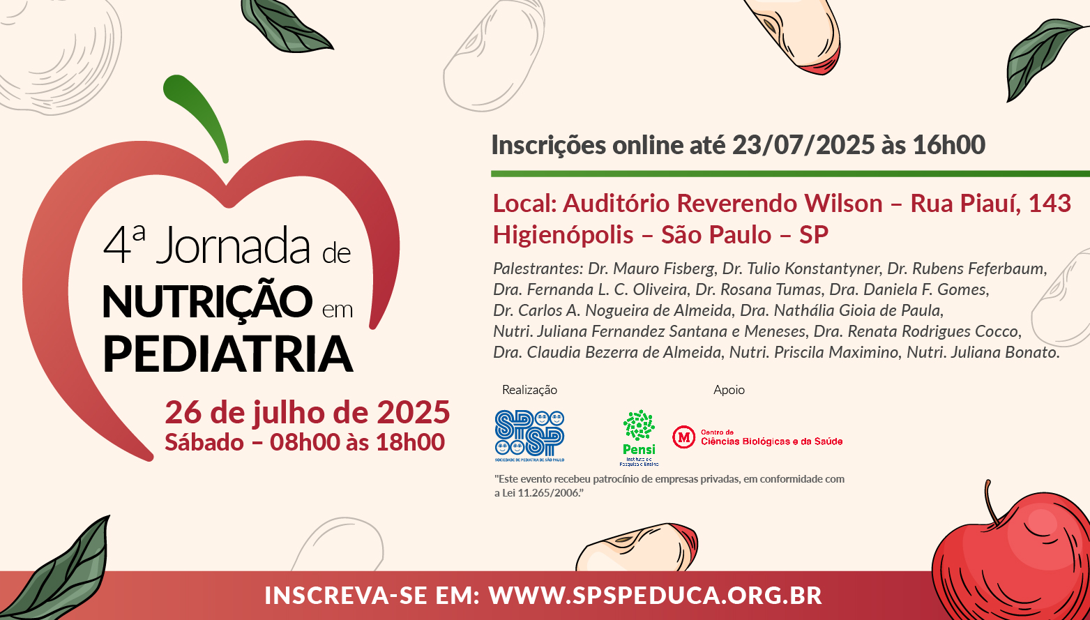  4ª Jornada de Nutrição Pediátrica da SPSP